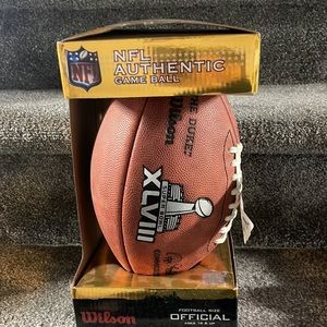 NFL AUTHENTIC GAME BALL